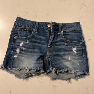 American Eagle Size 0 Jean shorts